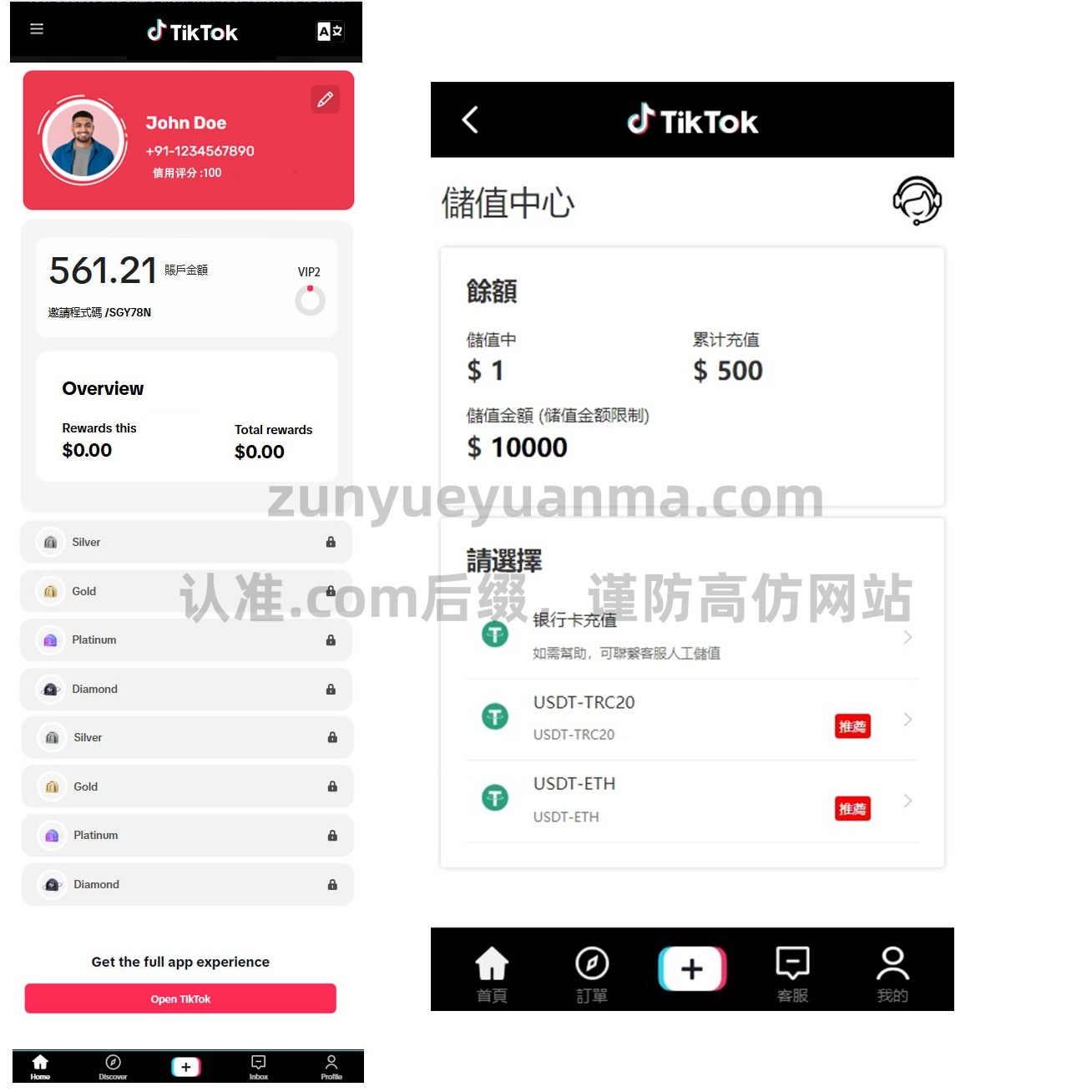 【商业收费源码】Tiktok刷单系统/任务接单,手动单-自动抢单平台，刷单源码